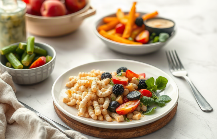 Fasting-mimicking diet meal plan considerations