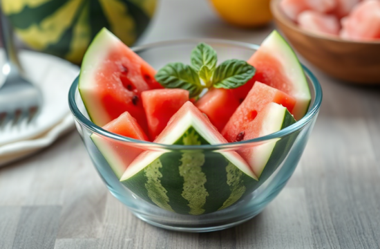 Watermelon in a weight loss eating plan