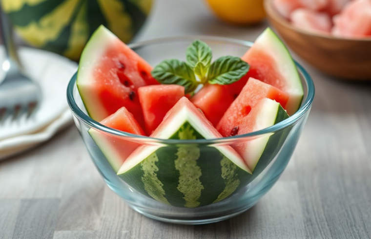 Watermelon in a weight loss eating plan